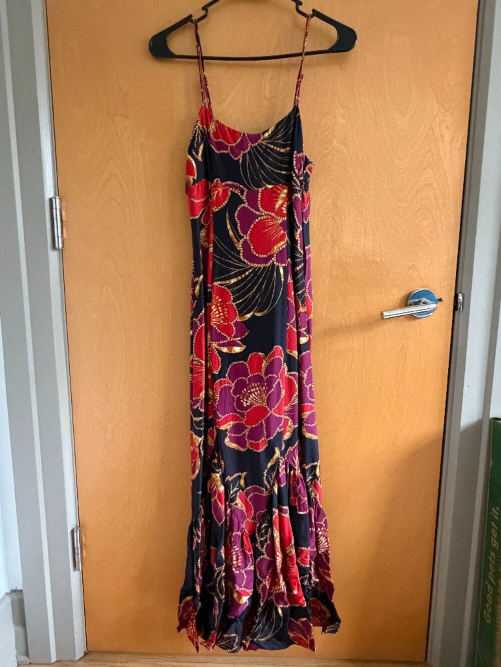 NWOT Farm Rio Shiny Chita Dress - Picture 2 of 6